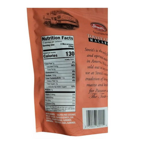 Streits, Toffee Crunch Macaroon, 10 Oz(Case Of 12) Streits