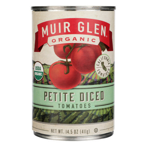 Muir Glen, Diced Tomatoes  Tomato, Case of 12 X 14.5 Oz
