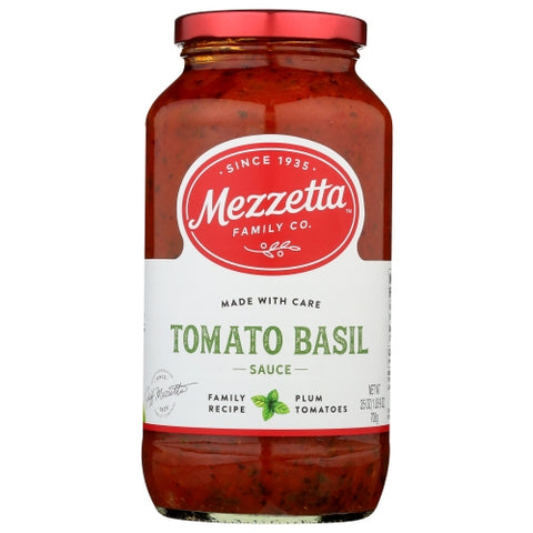 Sauce Psta Tom Swt Basl Nv Case of 6 X 25 Oz by Mezzetta