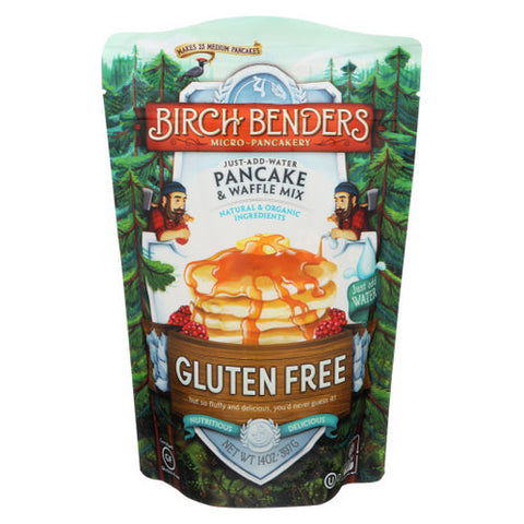 Birch Benders, Gluten Free Pancake And Waffle Mix, 14 Oz(Case Of 6) Birch Benders