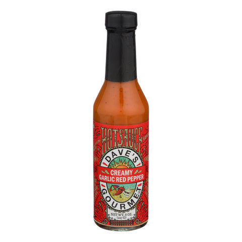 Hot Sauce  Creamy Garlic Red Pepper Case of 6 X 8 Oz by Daves Gourmet
