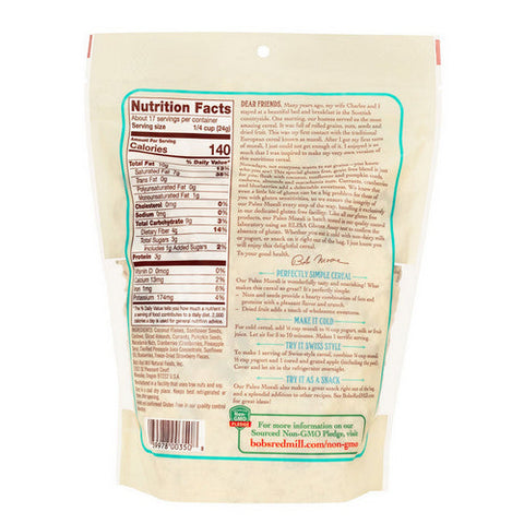 Bobs Red Mill, Cereal Muesli Paleo, 14 Oz(Case Of 4)