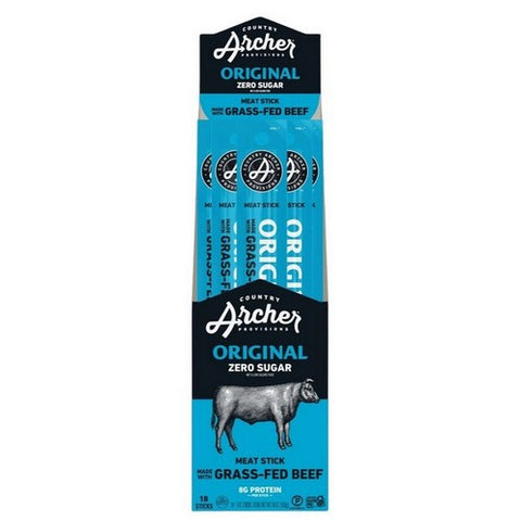 Country Archer, Beef Stick Original, 1 Oz(Case Of 18) Country Archer