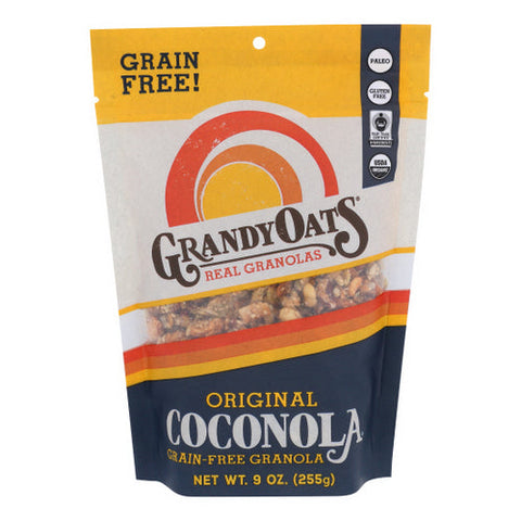 Grandy Oats, Organic Granola  Original Coconola, 9 Oz(Case Of 6) Grandy Oats