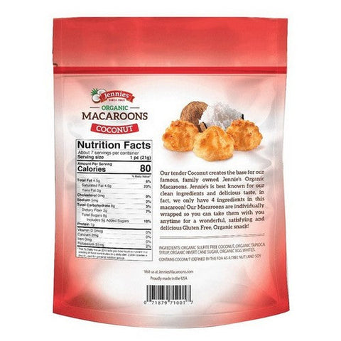 Jennies, Macaroon Bite Cran Goji, 5.25 Oz(Case Of 6) Jennies