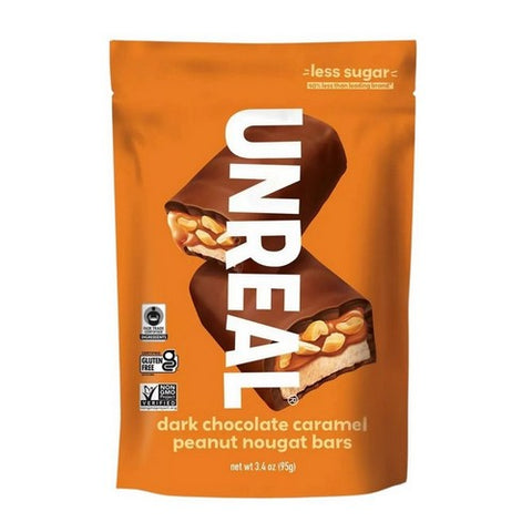 Unreal, Choc Bar Dk Crml Pnt Nugt, 3.4 Oz(Case Of 6) Unreal