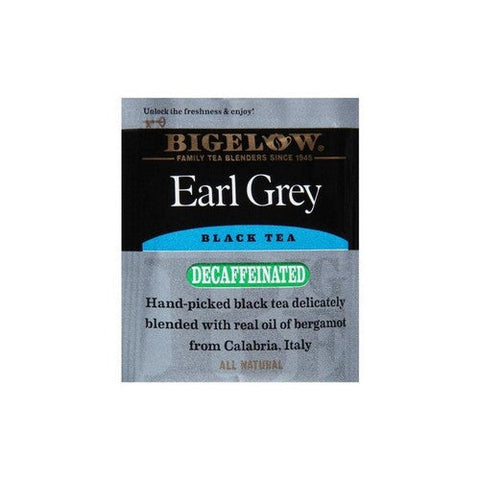 Bigelow, Earl Grey Balck Tea Decaffeinated, 1.18 Oz(Case Of 6) Bigelow