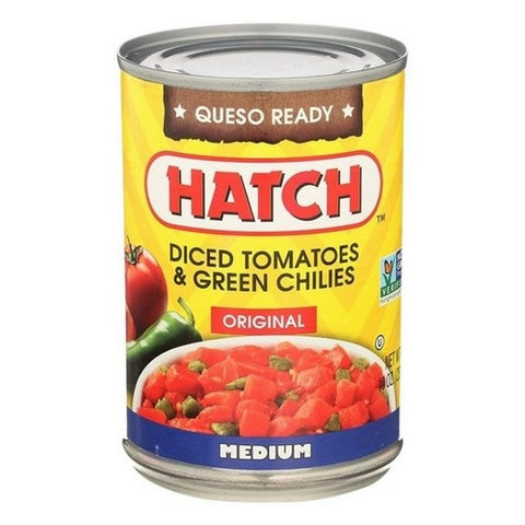 Hatch, Green Chili Dice Tmo, 10 Oz(Case Of 12) Hatch