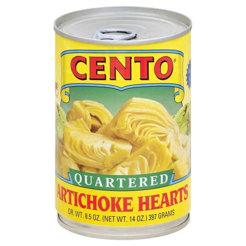 Cento, Artichoke Qrtrd Brine, 14 Oz(Case Of 12) Cento