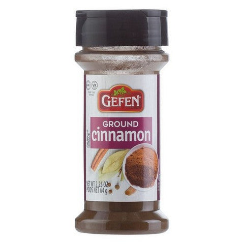 Gefen, Cinnamon Grnd, 2.25 Oz(Case Of 24) Gefen