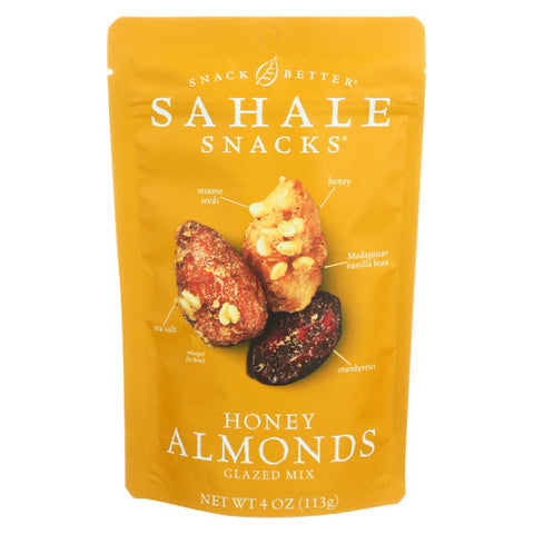 Sahale Snacks, Glazed Almonds, 4 Oz(Case Of 6) Sahale Snacks