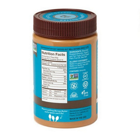 Barney Butter, Nut Bttr Almnd Smth, 16 Oz(Case Of 6) Barney Butter