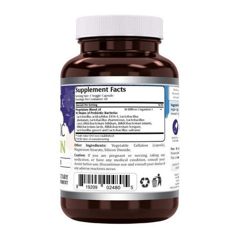 Amazing Nutrition, Amazing Flora Probiotic, 10 Strains 10 Billion, 10 Strains 10 Billion Amazing Nutrition