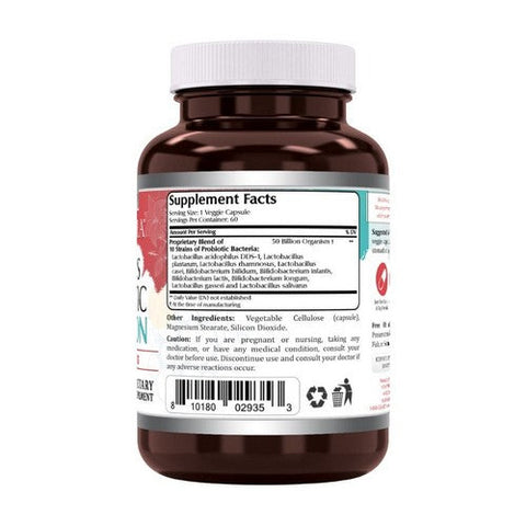 Amazing Nutrition, Amazing Flora Women's Probiotic, 50 Billion & 10 Strains, 50 Billion & 10 Strains Amazing Nutrition