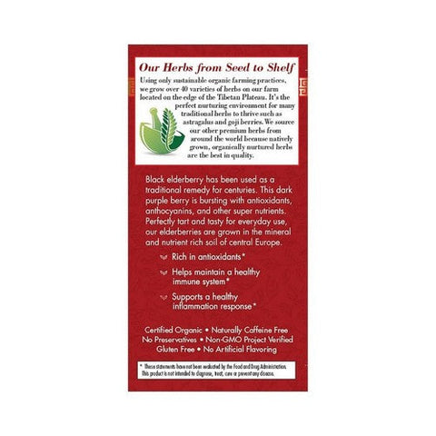 Bravo Tea, Absolute Elderberry Herbal Tea, 20 Bags Bravo Tea