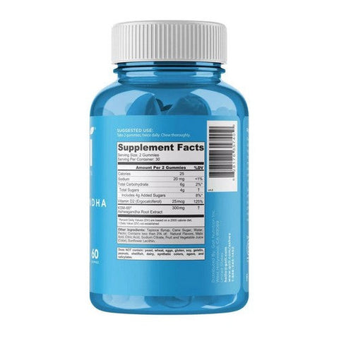 Goli Nutrition, Ashwagandha Gummies Mixed Berry, 60 Count Goli Nutrition