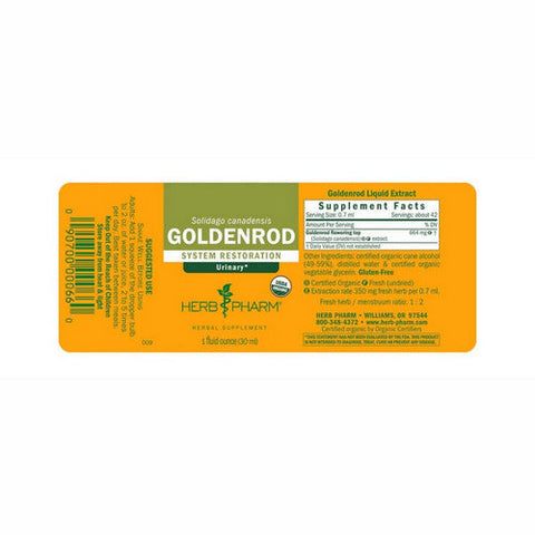 Herb Pharm, Goldenrod Extract, 1 Oz Herb Pharm