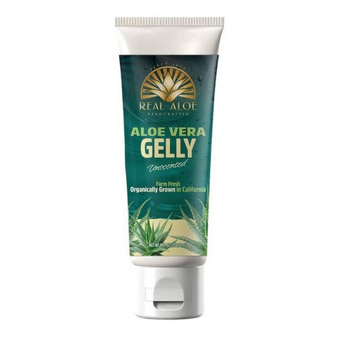 Real Aloe, AloeVera Gelly, Unscented 8 Oz
