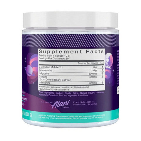Alani Nu, Pre-Workout Cosmic Stardust, 30 Servings Alani Nu