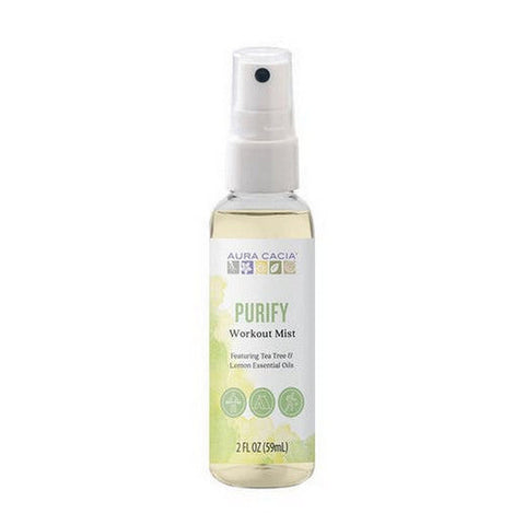 Aura Cacia, Workout Mist Purify, 2 Oz Aura Cacia