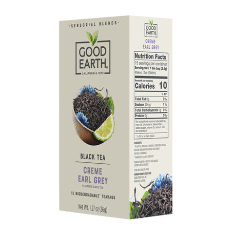 Good Earth Teas, Sensorials Earl Grey, 15 Bags Good Earth Teas