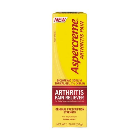 Arthritis Pain Reliever Diclofenac Sodium 1% Topical Gel 1.76 Oz by Aspercreme