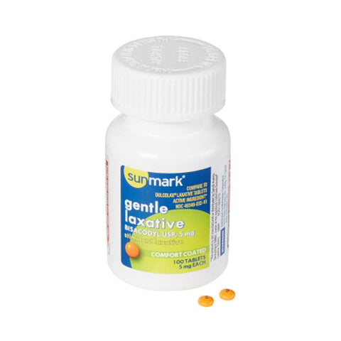 Sunmark, Bisacodyl Laxative, Count of 1