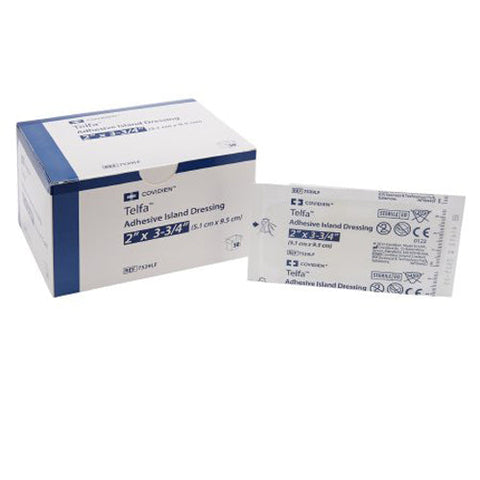 Cardinal, Telfa White Adhesive Strip 2 x 3 Inch, Box Of 50 Cardinal