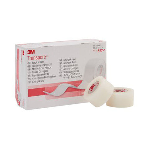 3M, Transpore Plastic Medical Tape 1 Inch x 10 Yard Transparent, 1 Roll