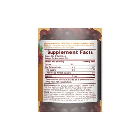 Sundown Naturals, Melatonin Gummies, 150 Count Sundown Naturals
