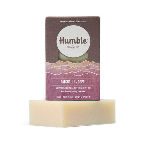 Humble Brands, Bar Soap Patchouli & Copal, 4 Oz Humble Brands
