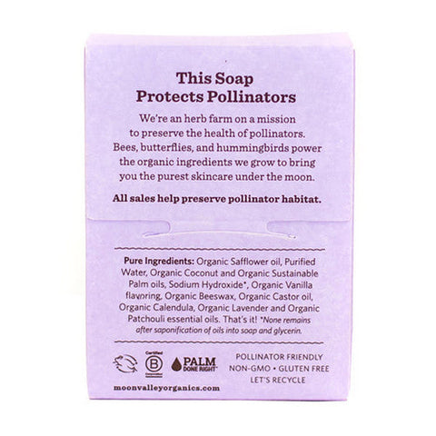 Moon Valley Organics, Herbal Soap Lavender, 4 Oz Moon Valley Organics