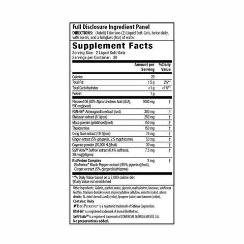 Irwin Naturals, Sensual Women Endurance Stress Libido, 60 Softgels Irwin Naturals