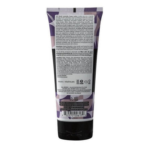 All Good, Body + Hand Cream Lavender, 6 Oz All Good