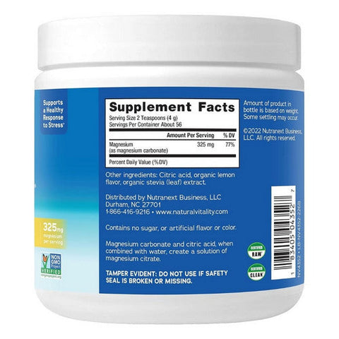 Natural Vitality, CALM Sweet Lemon, 8 Oz Natural Vitality