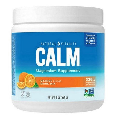 Natural Vitality, CALM Orange, 8 Oz Natural Vitality