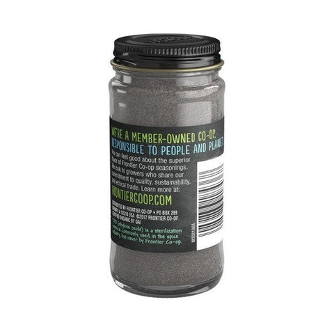 Frontier Coop, Organic Black Pepper Fine Grind, 1.80 Oz Frontier Coop