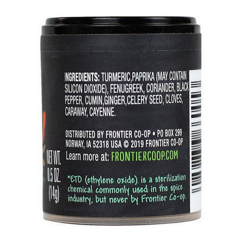 Frontier Coop, Curry Powder, 0.5 Oz Frontier Coop