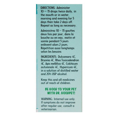 Dr. Goodpet, Arthritis Relief For Dogs And Cats, 1 Oz Dr. Goodpet