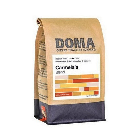 DOMA Coffee Roasting Company, Carmelas Blend Whole Bean Coffee, 12 Oz DOMA Coffee Roasting Company