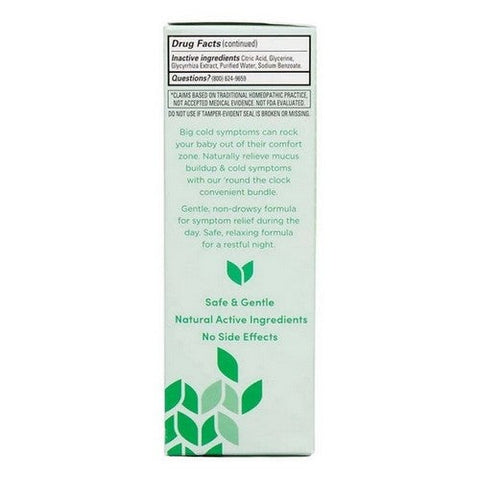 Hylands, Baby Mucus Plus Cold Relief Day And Night Combo, 8 Oz Hylands