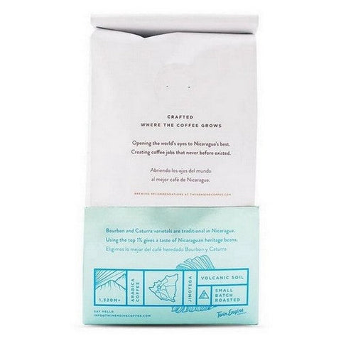 Twin Engine Coffee, Organic Estate Dark Coffee, 14 Oz Twin Engine Coffee
