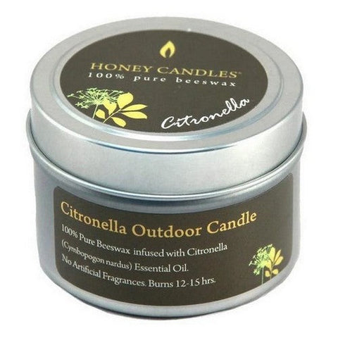 Honey Candle Co., Citronella Essential Oil Beeswax Candle, 3 Oz