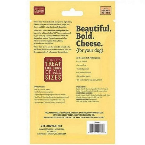 Yellow Yak, Peanut Butter Yum Chews, 4.5 Oz Yellow Yak