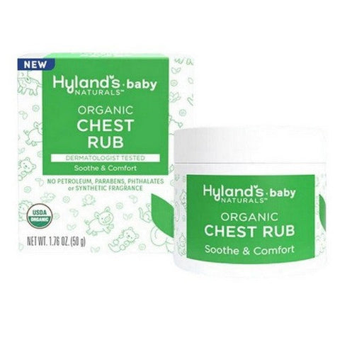 Hylands, Baby Organic Chest Rub, 1.76 Oz Hylands