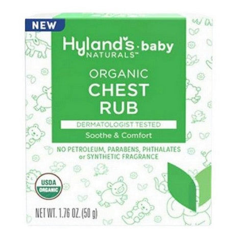 Hylands, Baby Organic Chest Rub, 1.76 Oz Hylands