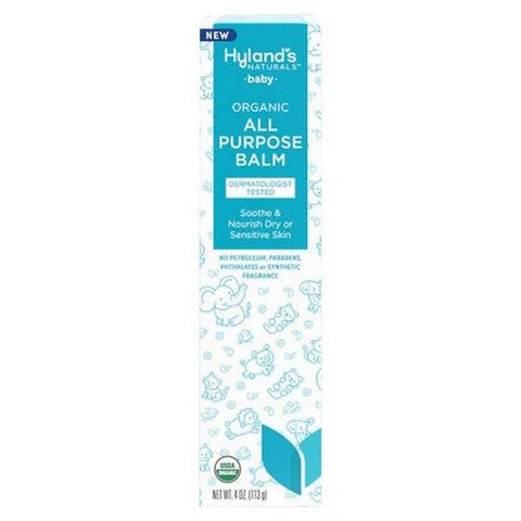 Hylands, Baby Organic All Purpose Balm Nourish Dry Sensitive Skin, 4 Oz Hylands