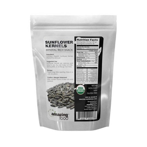 Amazing Nutrition, Amazing Foods Organic Sunflower Kernels, 2 Lbs
