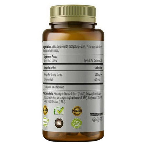 Talya, Korean Red Ginseng, 60 Tabs Talya