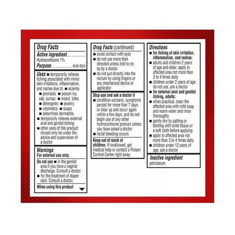 Cortizone-10, Water Resistant 1% Hydrocortisone Anti-Itch Ointment Maximum Strength, 1 Oz Cortizone-10
